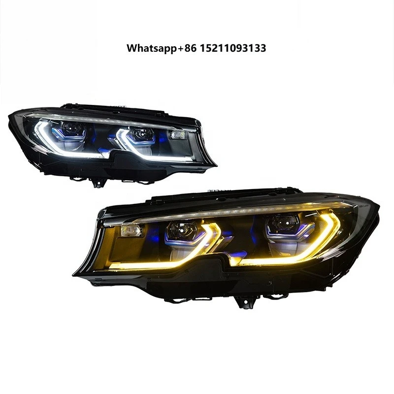 Auto Racing Parts Car Body Kit BMQD55 Headlight Headlight Assembly Modified Headlight Tester for G20 2019-2022