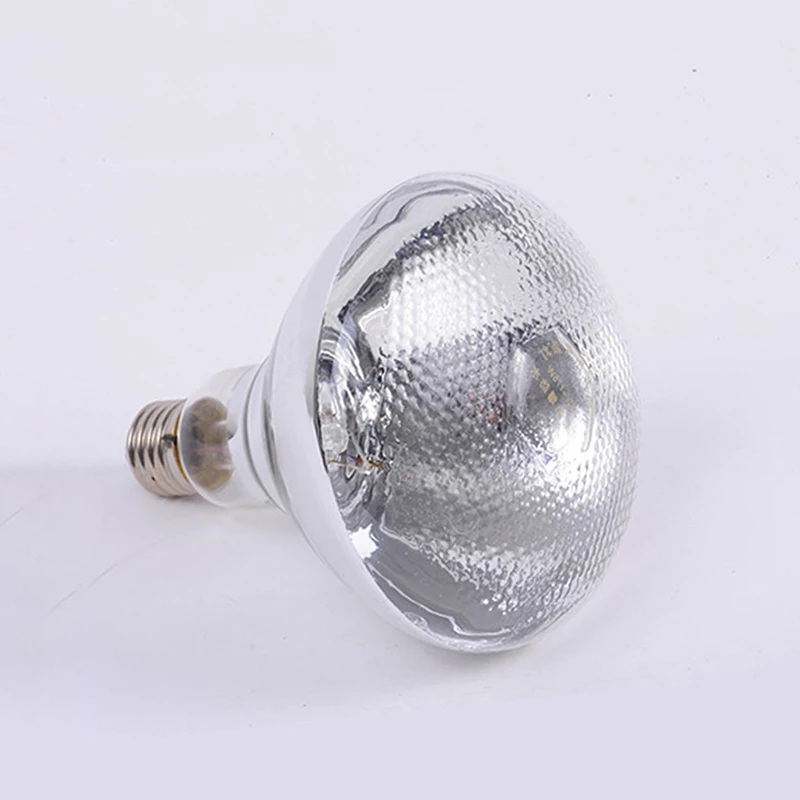 275 واط الدواجن مصباح الحرارة بالأشعة تحت الحمراء مقاوم للماء المضادة للانفجار مصابيح كهربائية سميكة ​   مصباح تسخين E27 لطيور البطة والدجاج الخنزير