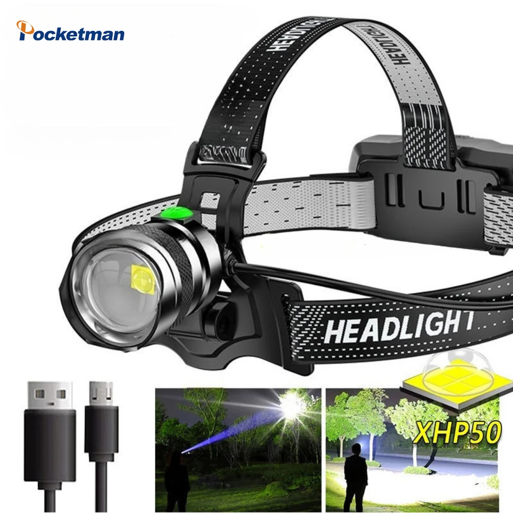 usb-充電式ヘッドライトハイパワーセンサーヘッドランプ多機能ヘッドマウント懐中電灯屋外防水釣り-led-ランプ