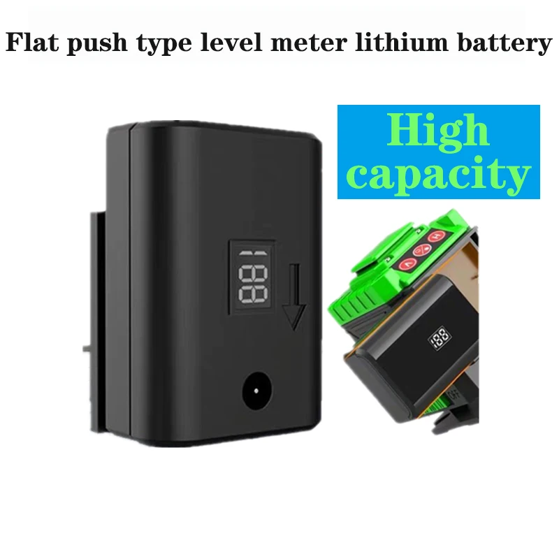 100% Original recharge Laser Level Lithium Battery 3.7V 6800mAh Large Capacity Digital Lithium Polymer Battery