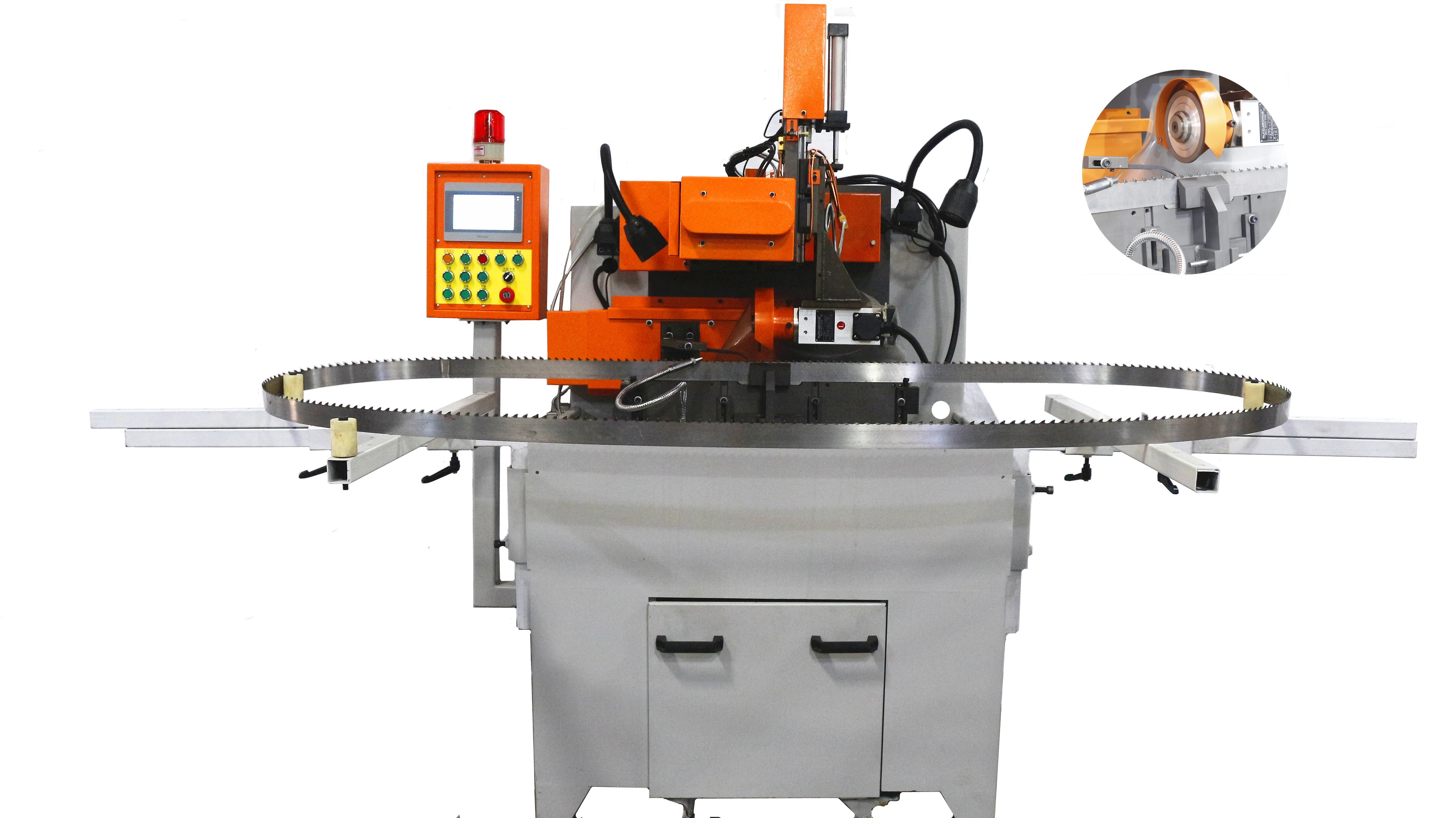 MW-158C Full Automatic Carbide and Stellite Band Saw Blade Comprehensive Grinding Machine Frame Saw Blade Sharpening Machine