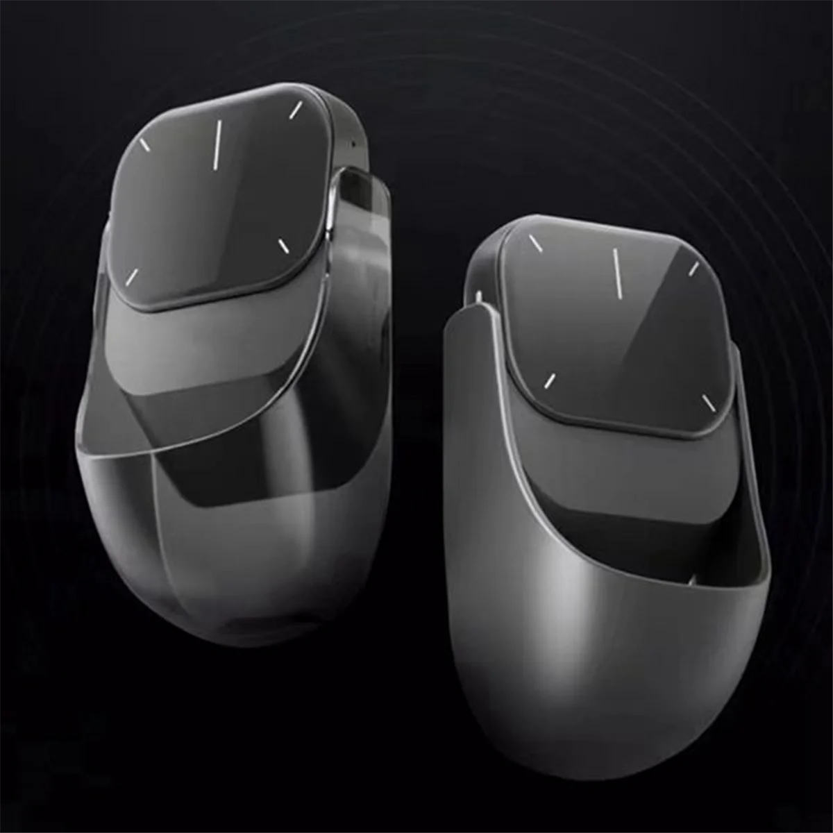 

BABP Air Mouse Bluetooth Wireless Touchpad Removable Smart Phone Remote Laser Pointer for Windows/Mac/Tablet/TV Black