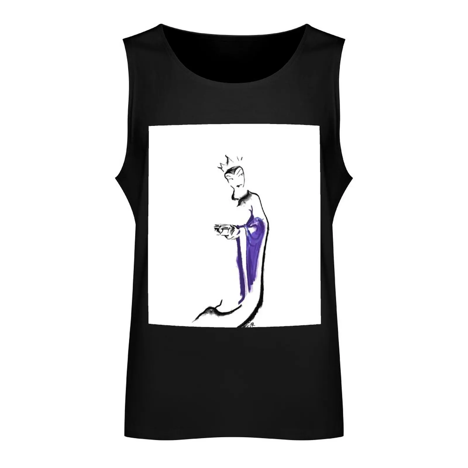 Where Pictures Shine - Evil Queen and the Heart Box Tank Top gym clothes men gym Men's t-shirts