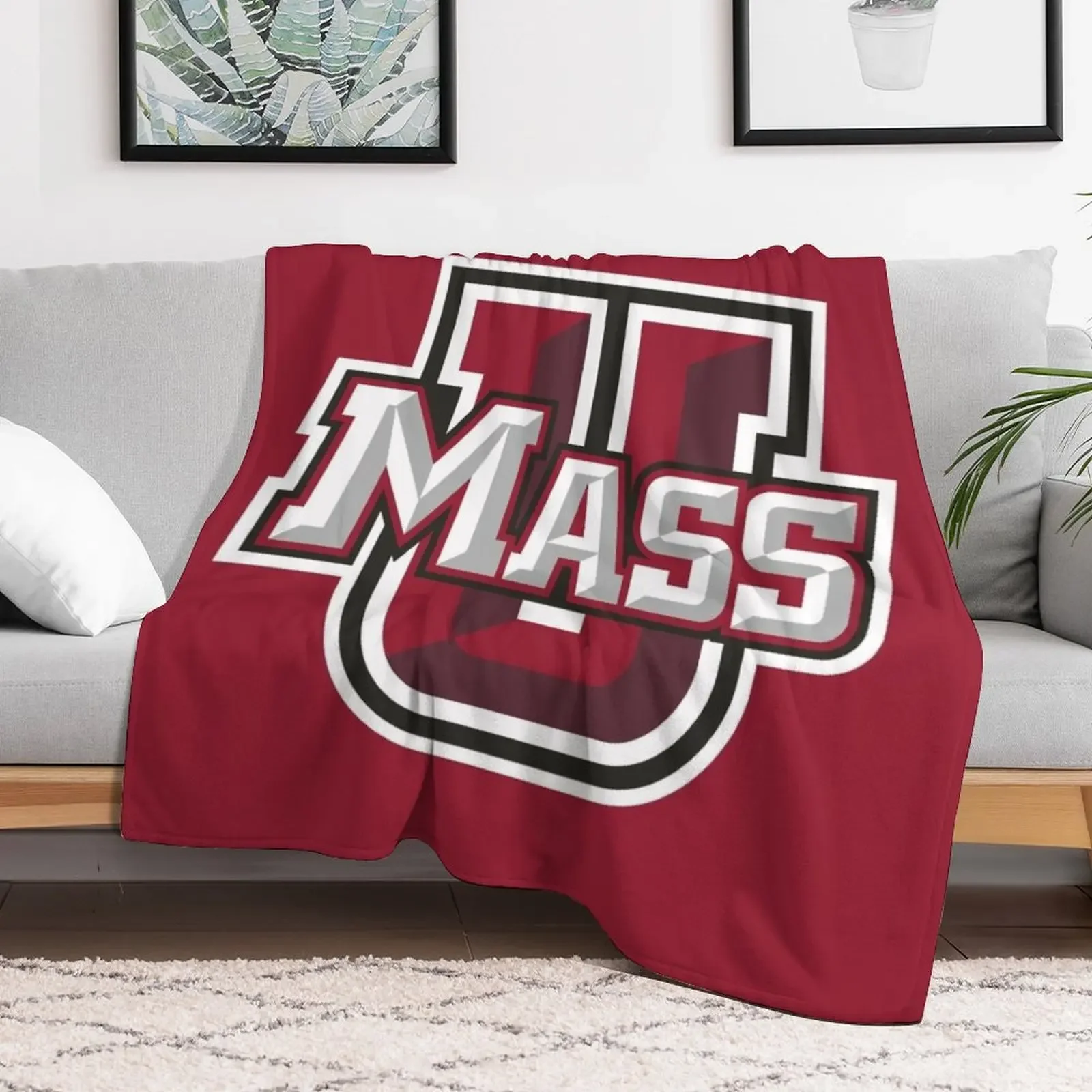 Massachusetts Minutemen Throw Blanket Summer Soft Plaid Decorative Beds Blankets