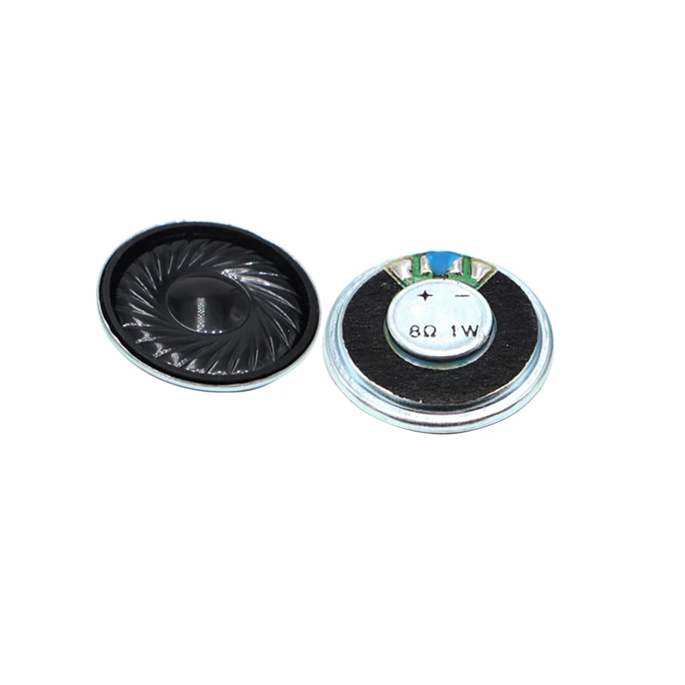 30MM 8Ohm 1W  Speaker Ultra-thin High Power Audio Loudspeaker For Toys Phone Voice Speakers DIY Accessory 2pcs