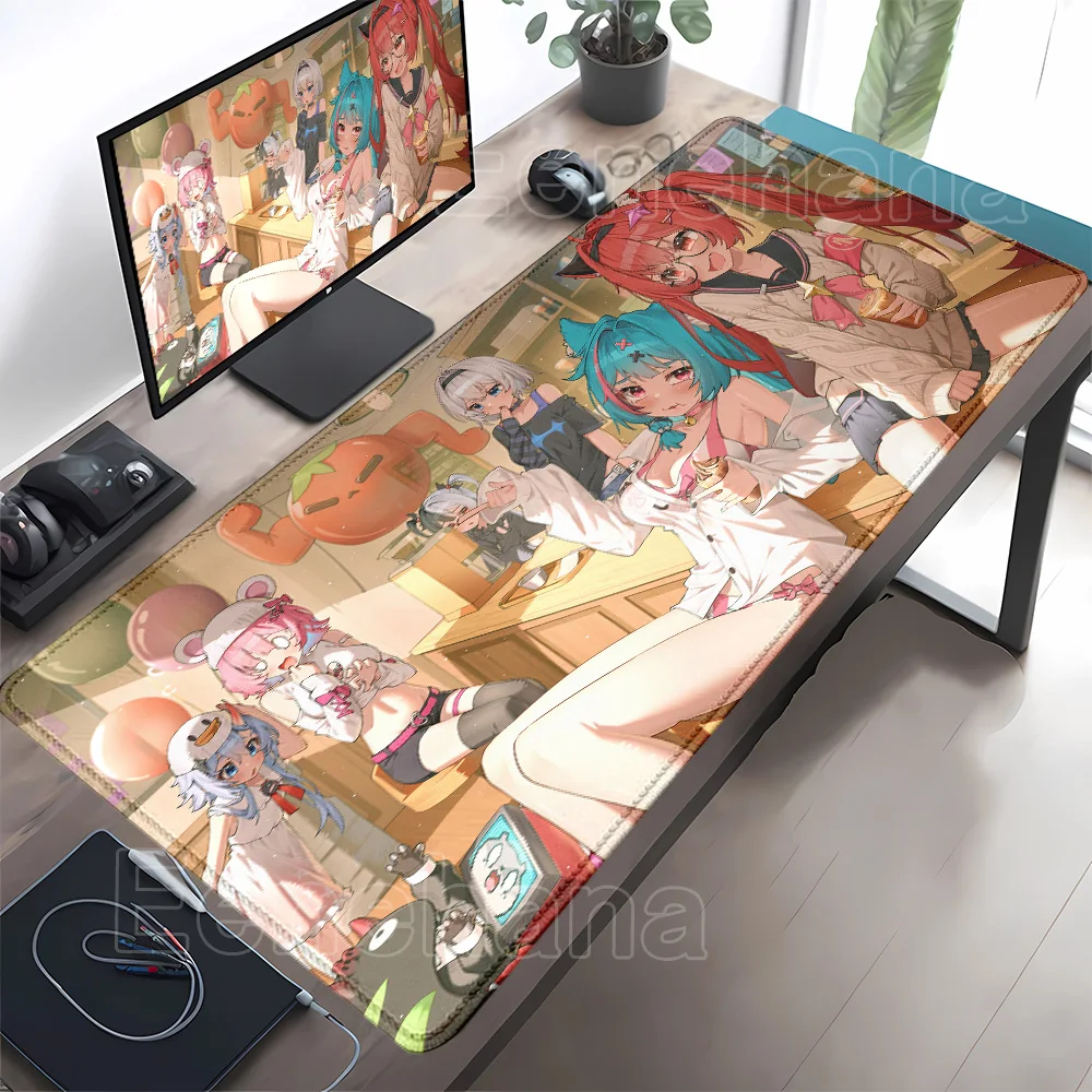 Neverness to Everness NTE kawaii Anime girl Mouse Pad PC Keyboard Gaming HD Printing Mousepad esports keyboard overlock Desk Mat