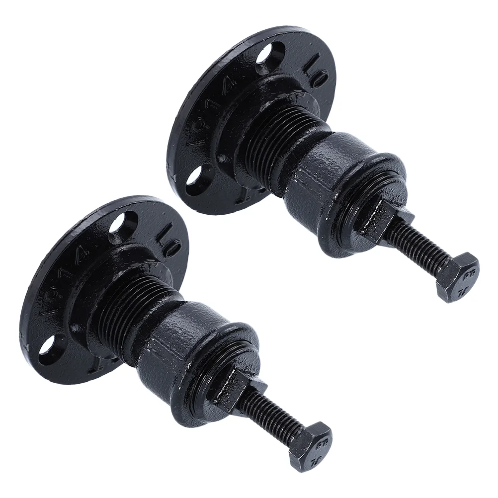 

2 Pcs Stair Bracket Railing Brackets for Handrail Mounting Holder Ladder Stand Interior Support Gas Pipe