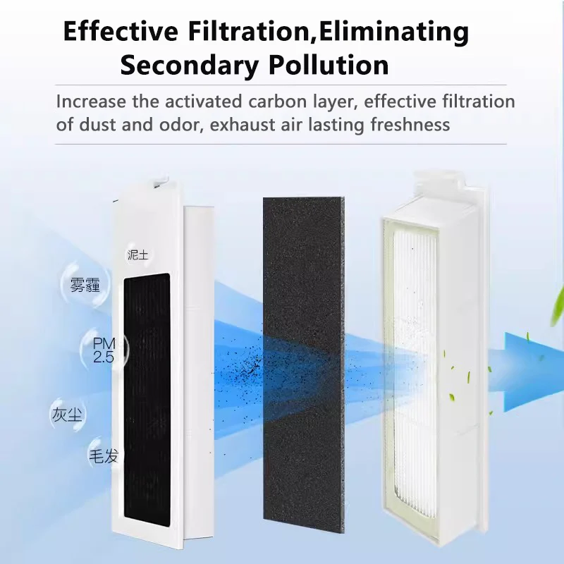 Escolha para ecovacs deebot x5 pro eletrodomésticos robô aspirador de pó saco pano filtro hepa peças reposição