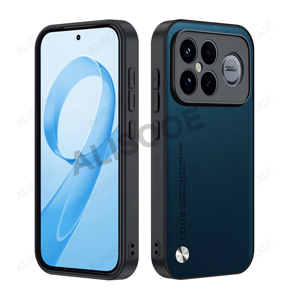Für POCO F9 Ultra POCO F8 F9 Pro F7 F6 F5 F4 GT Hülle Abdeckung Modische Fasertextur PU-Leder Kunststoff Schutz Capa Funda – Detail 11