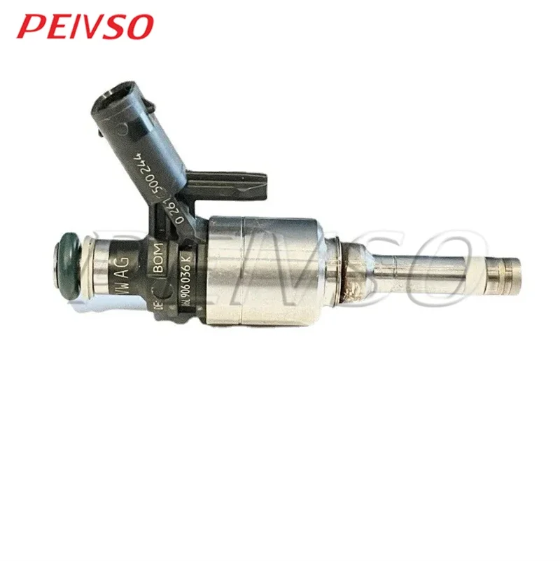 

PEIVSO 4pcs 06L906036K Fuel Injector For Volkswagen Golf R GTI Audi S3 A3 TT Q7 A6 Quattro A4 2.0L L4 06L906036J