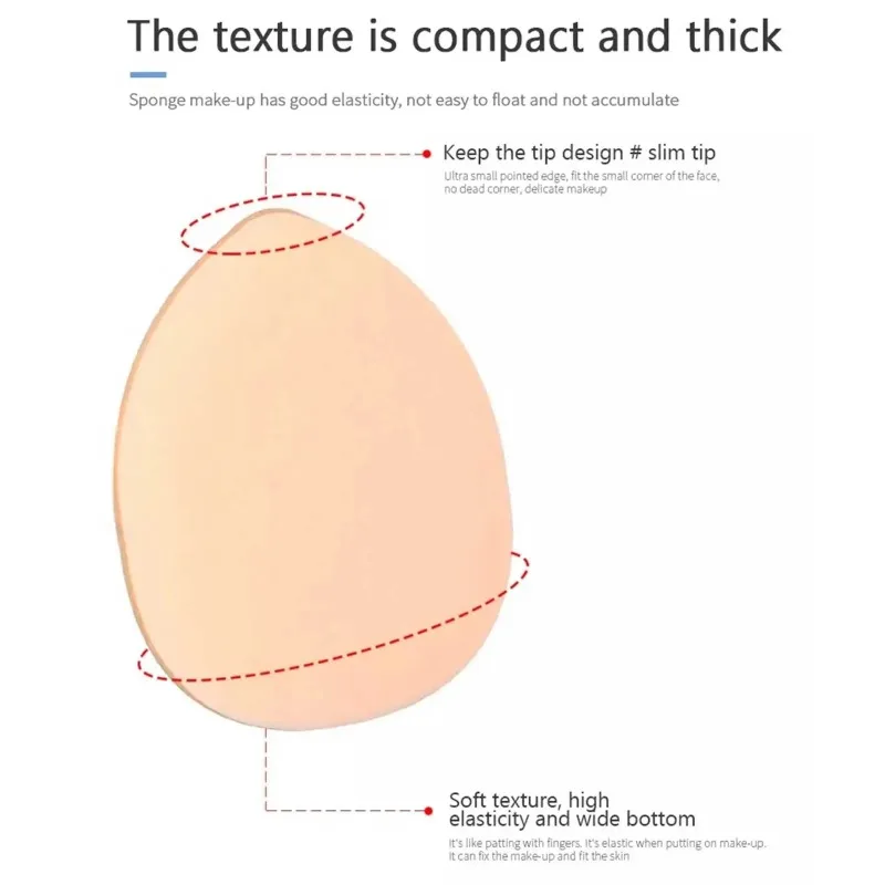 1 szt. Mini rozmiar profesjonalna poduszka kosmetyczna Puff korektor podkład szczegółowy Puff palec Puff zestaw gąbka do makijażu przyrząd kosmetyczny