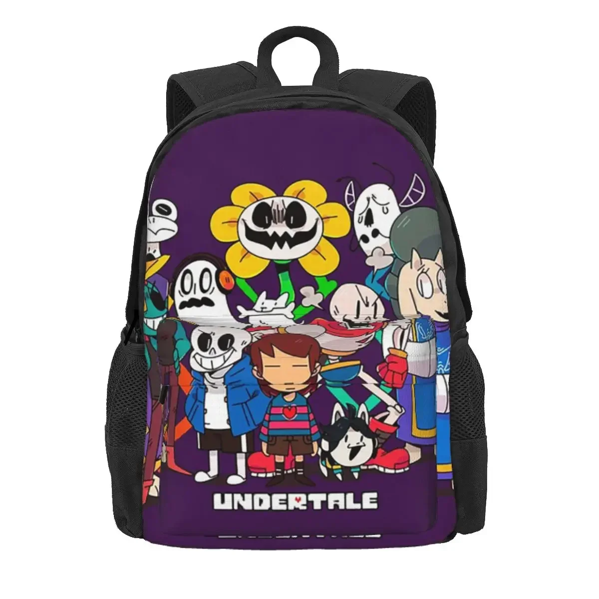 Undertale Adventure Backpack Daypack Large Capacity Children BookBag School Bag Shoulder Bags for Men Women