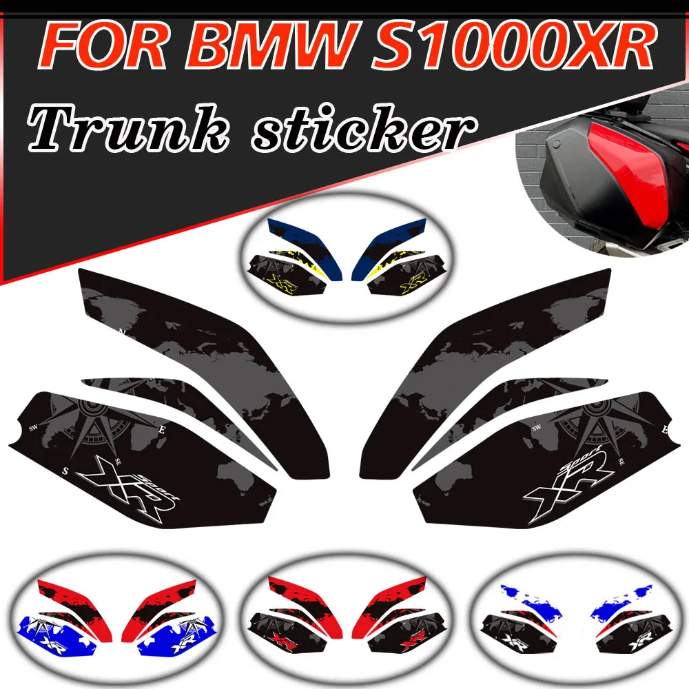 2022 2023 2024 For BMW S1000XR M1000XR Touring Package Trunk Luggage Cases Panniers Stickers Decals F900XR F 900 XR S 1000 M