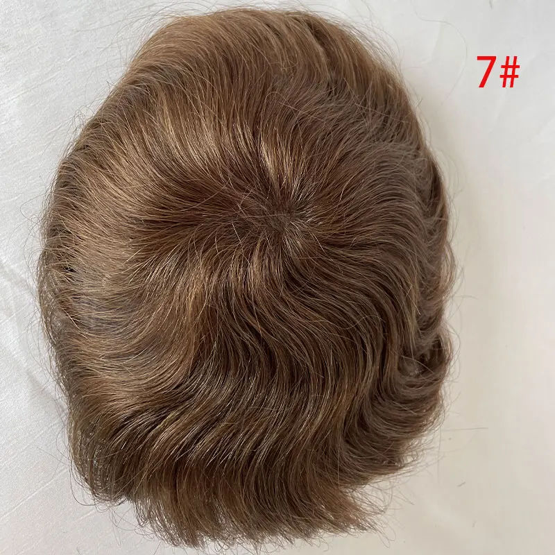 Men's Ultra-Thin 8x8cm PU Bald Spot Solution