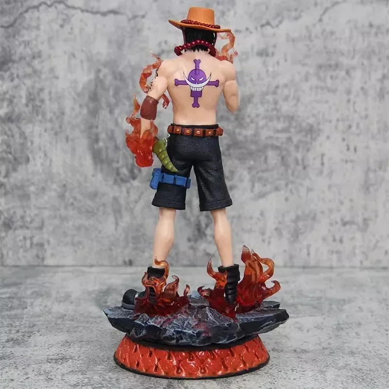 25cm ONE PIECE Ace Action Figure GK Model Manga Japanese Anime Dream Third Anniversary Collection Desktop Display Gift Toys