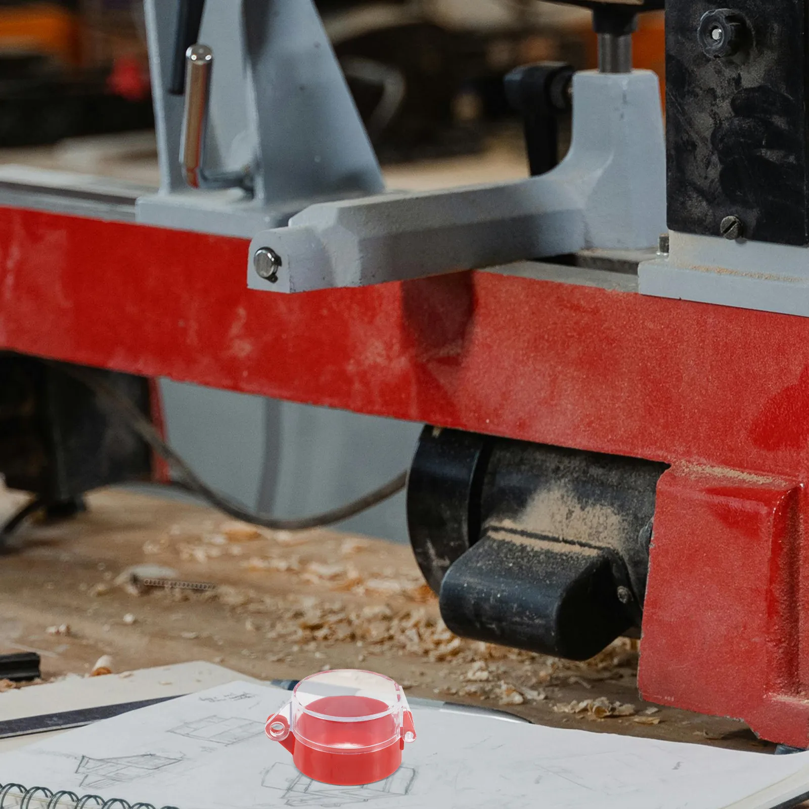 Emergency Stop Button Guard Protective Cover for Industrial Machinery Safety Switches Push Button Protector Impact Resistant