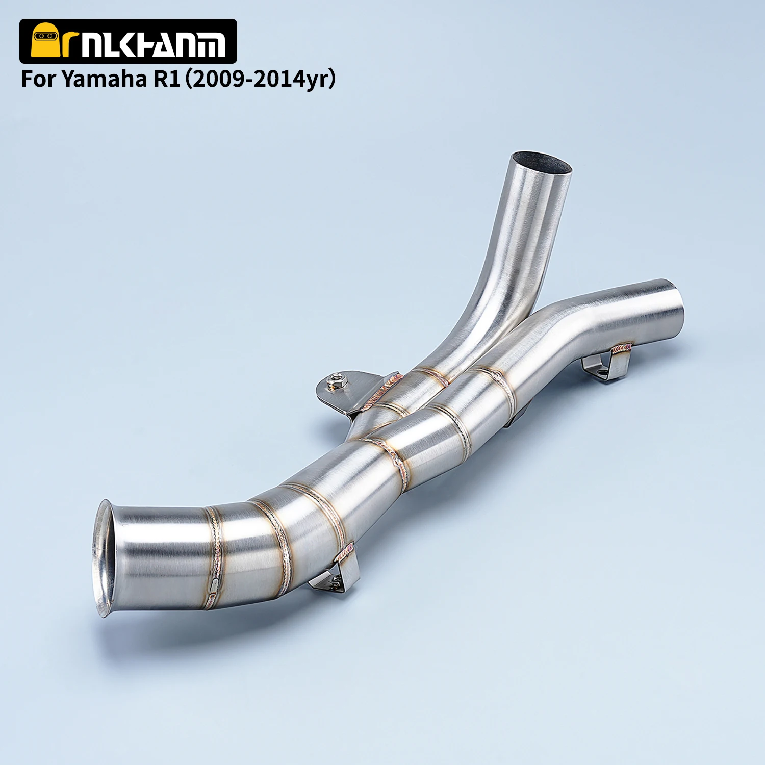 

Соединительная труба для выхлопной системы мотоцикла YMH R1 (09-14), нержавеющая сталь, для подключения к оригинальному выхлопу (Decat Pipe)