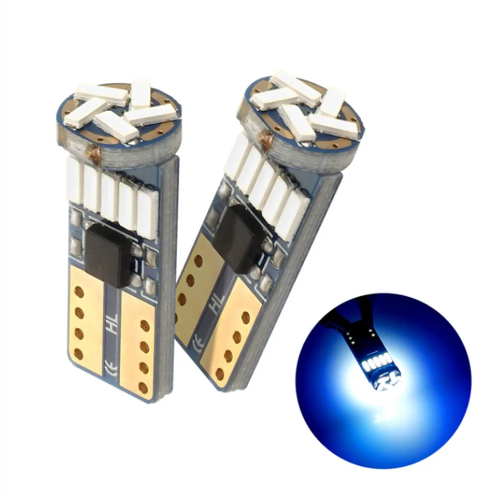 

10pcs Super Bright T10 License Plate Light 194 168 Car LED Reading Bulbs W5W 12V Side Lights