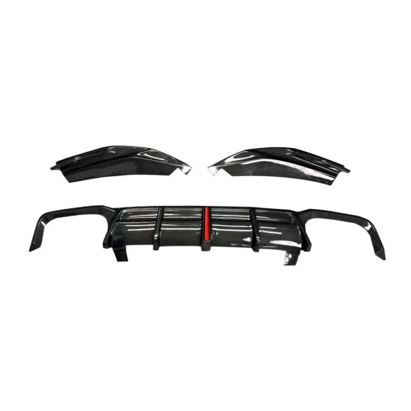 

Suitable for BMW X3M F97 X4M F98 Carbon Fiber A Style with Lights Rear Tail Lip 2022+