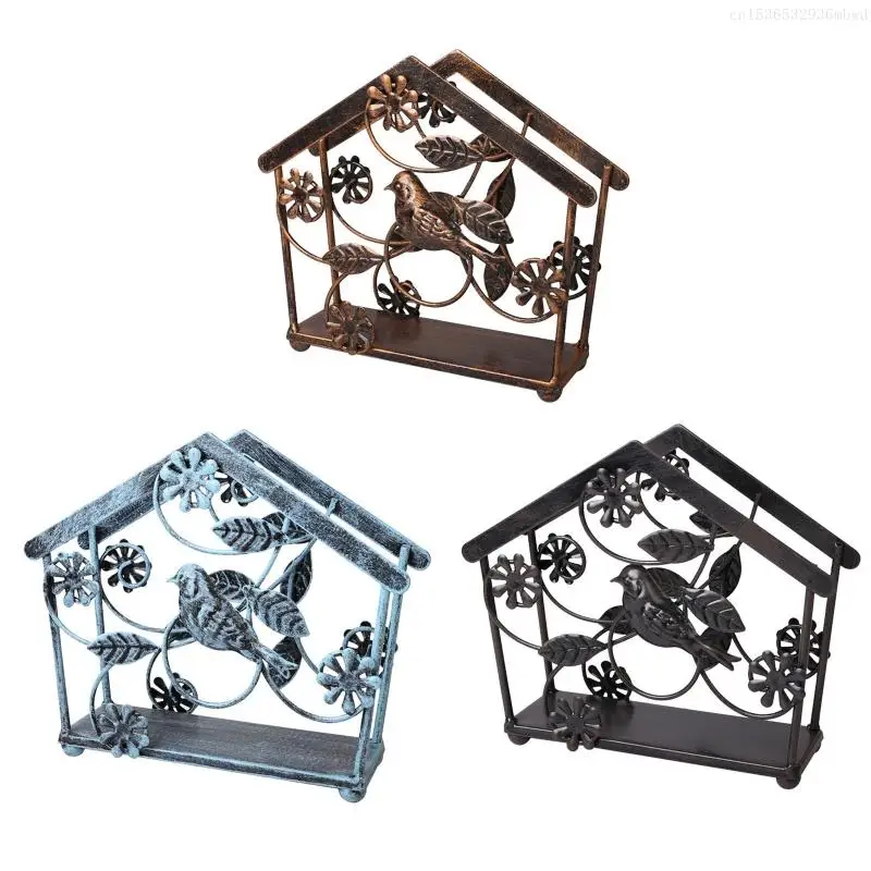 

Metal Napkin Holder for Dining Tables Modern Serviette Holder Tissue Dispenser F0T4