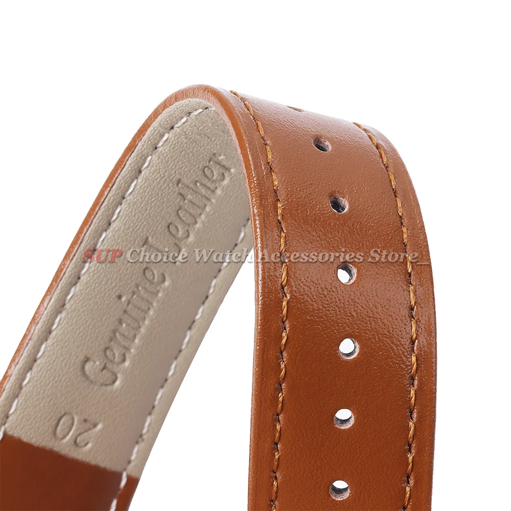12/13/14/15/16/17/18/19/20/21/22/24 mm Kalbsleder-Uhrenarmband für DW Universal-Armband, ultradünnes Damenarmband-Zubehör – Detail 9