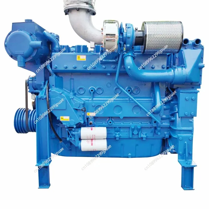4102 4105 6126 Series Marine Diesel Engine 100HP 300HP Water Cooled Inboard Boat Propulsion Motor For Fishing Vessel Ship