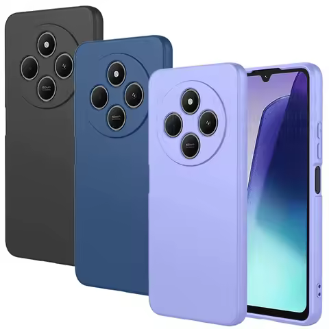 For Xiaomi Little M7 5G Poco C75 Case For Redmi 14C 4G A4 5G A3 Pro A3Pro 14R Coque Original Liquid Silicone Soft Phone Cases