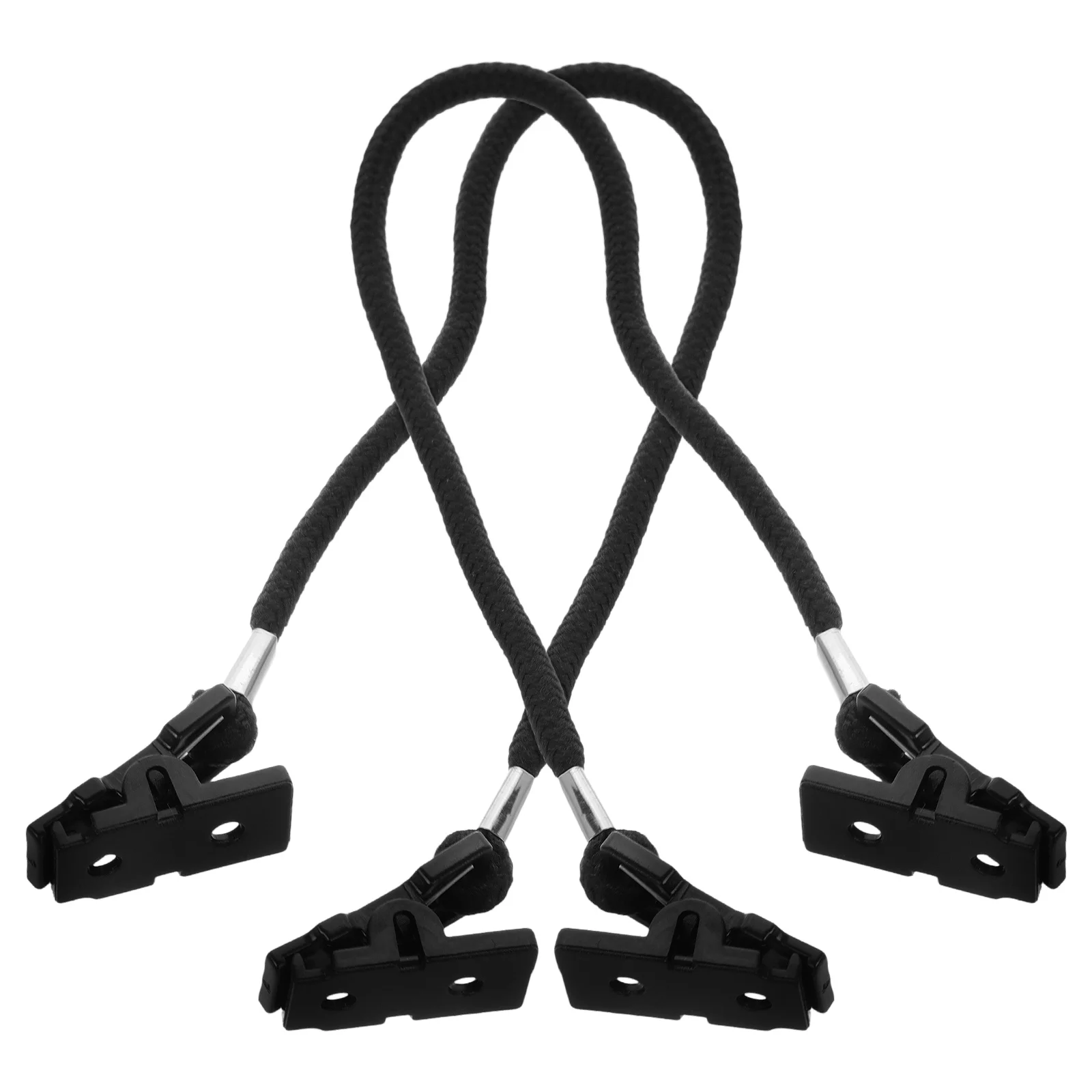 2 Pcs Hat Cord Adjustable Strap Holder Cap Retainer for Fishing Hats Black Keeper Clips Baseball Kit Travel