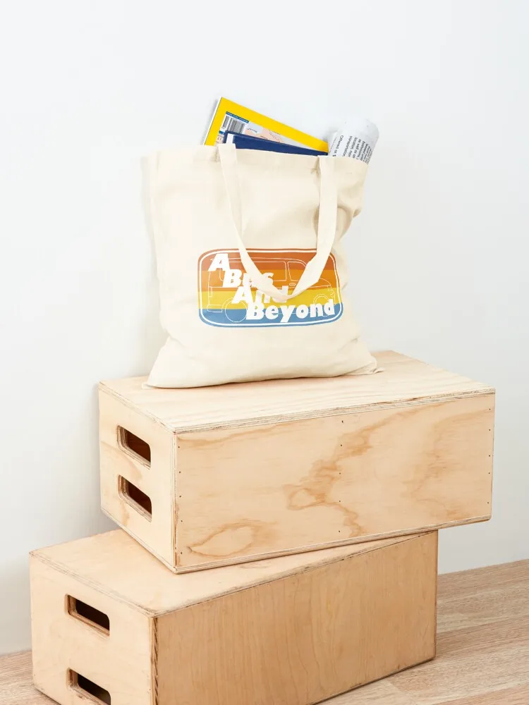 حقيبة حمل بشعار حافلة وما بعدها، حقيبة حمل شخصية، أكياس بقالة قابلة لإعادة الاستخدام، حقيبة قماشية قابلة لإعادة الاستخدام للتسوق