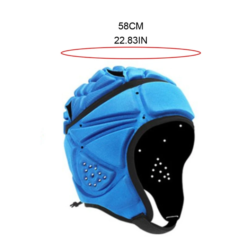 652D Rugby Headguards | Padded Helmet Reduce Impact Collision for Protection Padding Soft for Shell Headgear Protective Gear