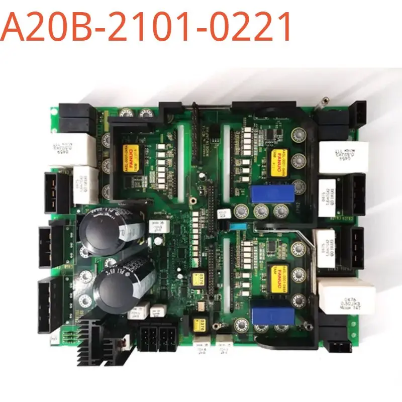 

A20B-2101-0221 Fanuc robot servo drive board stock A20B-2101-0221 A06B-6107-H002 driver test OK