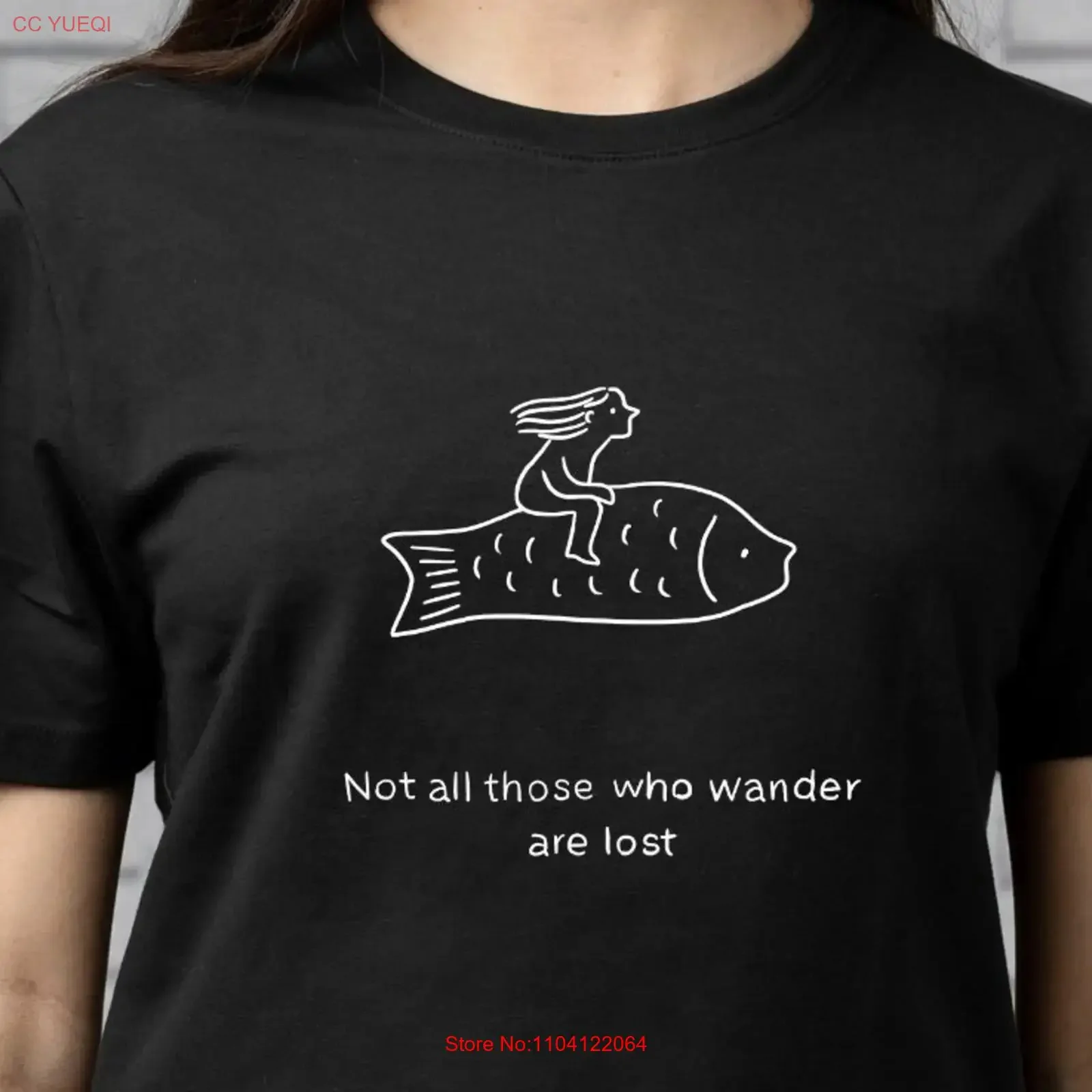 تي شيرت واندر إن كوتون بيولوجيك للجنسين تي شيرت صديق للبيئة ممالاة بويسون et fille عتيق مغسول للجنسين قليلاً #1