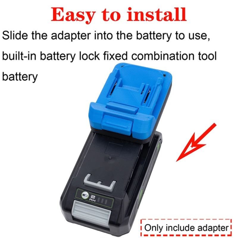 Adapter/Converter voor Makita 18V Li-ion gereedschap naar Greenworks 24V Li-ion Batterij Adapter/Converter Power Tool Accessoire