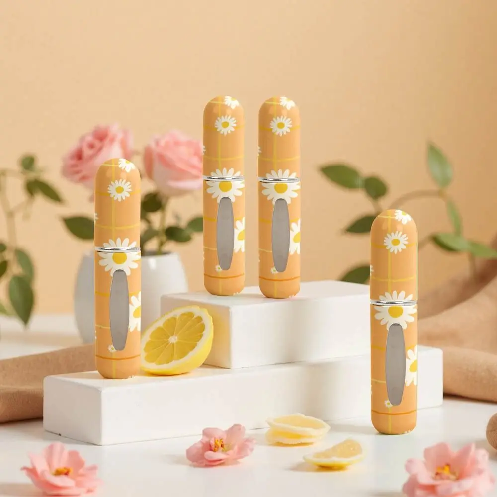 

Gifts 5ml Mini Perfume Bottle Refillable Storage Sprayer Empty Cosmetic Containers Spray Rotating Bottle