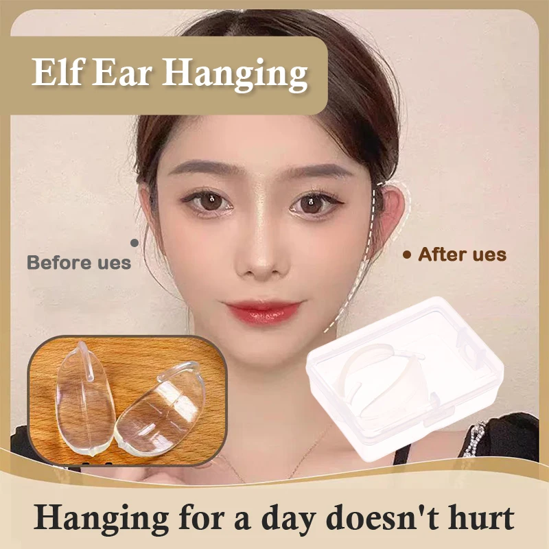 Elf Earhook V-Face Wearable Ear Stand Reusable Strong Support Fixed Invisible Earrings Protruding Prominent Correction