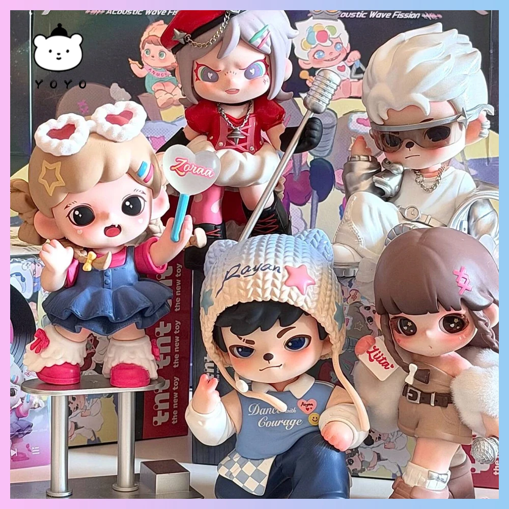 New Genuine Tntspace Sonic Fission Blind Box Dora Baby Zoraa Mystery Box Boy Rayan Liita Anime Figure Decoration Gift Toy