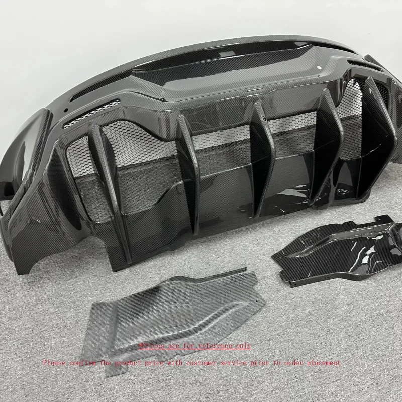 New Custom Lightweight Dry Carbon Fiber Rear Bumper Body Kit for McLaren 540C 570S Upgraded 600LT