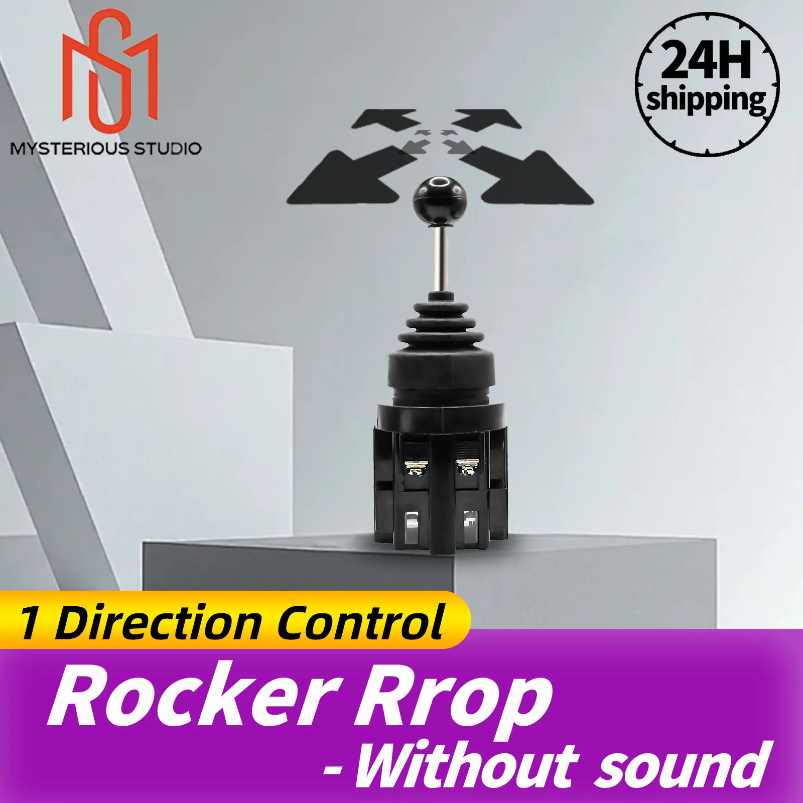 دعائم غرفة الهروب من Mystery Studio Black Rocker 1 للتحكم في الاتجاه 1987