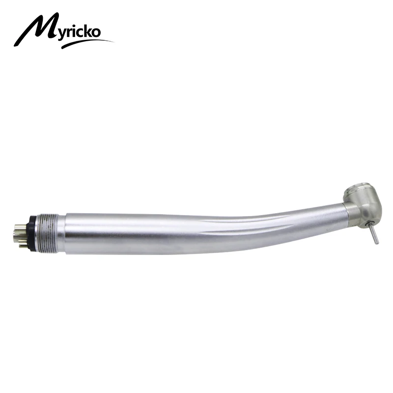 Myricko Dental High Speed Handpieces 2/4 Hole Push Button Spray Standard Head Single Water Air Turbine Dentist Tools