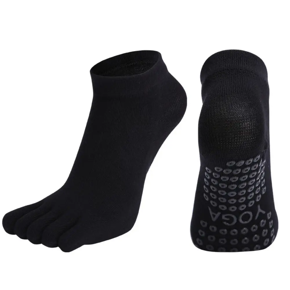 

Yoga Autumn Unisex Harajuku Thicken Cotton Five Finger Socks Women Hosiery Sports Fitness Socks Non-Slip