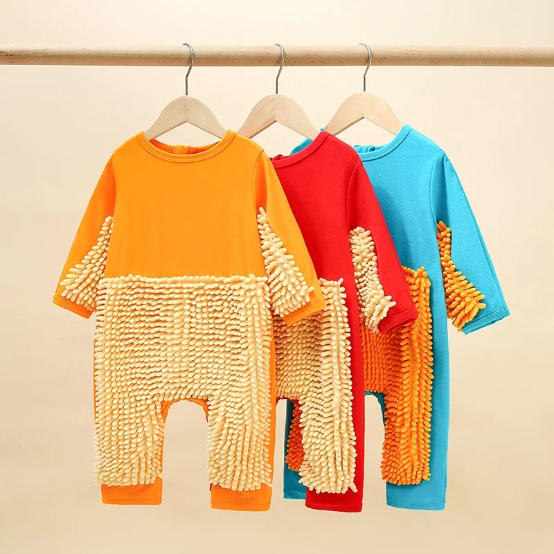 

Ползающий костюм для мытья полов Комбинезон против грязи Ползажный костюм для уборки пола