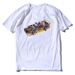 Clothes Slim Fit Printing Fashion T-Shirt Men Clothing S1 Car Fans Rider Rally T-Shirt Size S-Xxxl Tee Shirts Classic