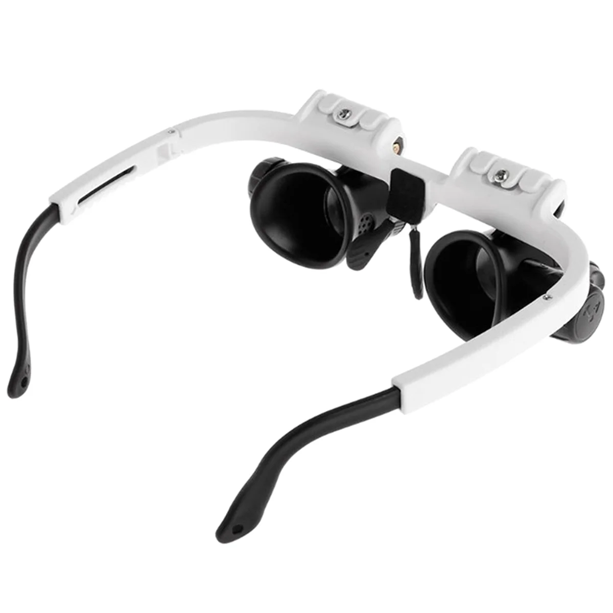 Lupa con luz 2Led 8X/15X/23X lupa telescópica gafas para herramienta de reparación de relojes de soldadura electrónica