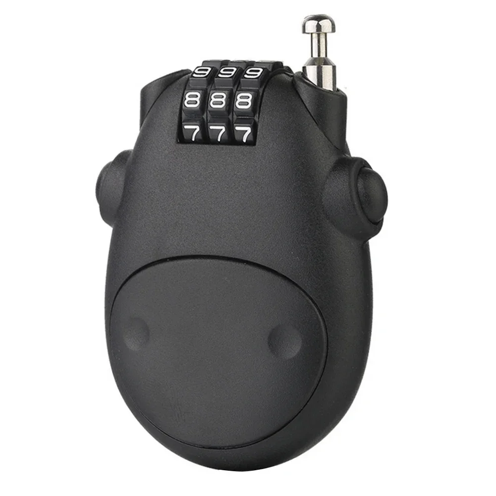 Motorrad Stahl Kabel Code Lock Koffer Auto Schlitten Teleskop Draht Seil Schloss Helm Hochpräzise Code Rad Passwort Lock – Detail 2