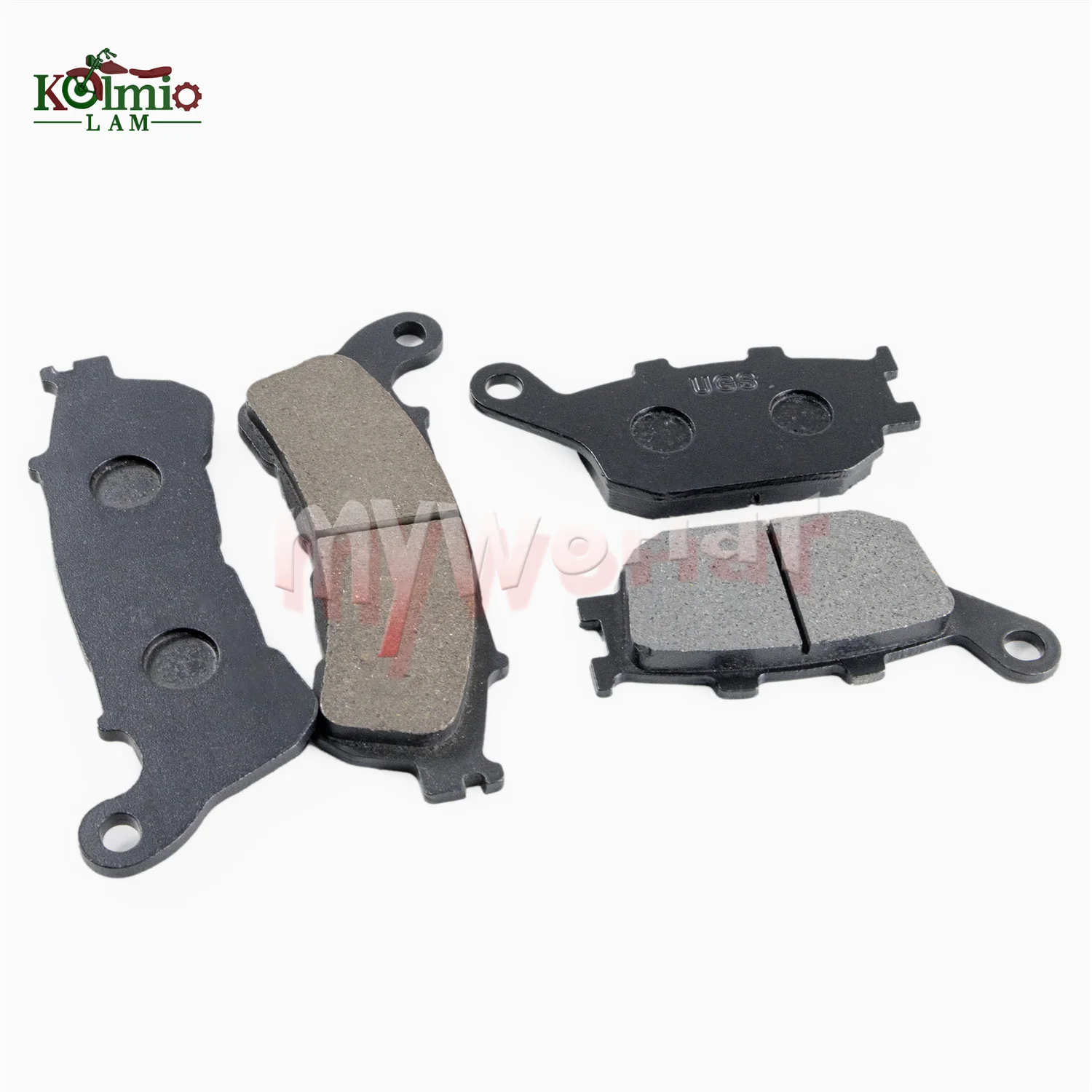 Fit For HONDA NC700 S/D/X CBR250R CBF500 ABS  Motorcycle Front + Rear Brake Pads NC700S NC700D NC700X