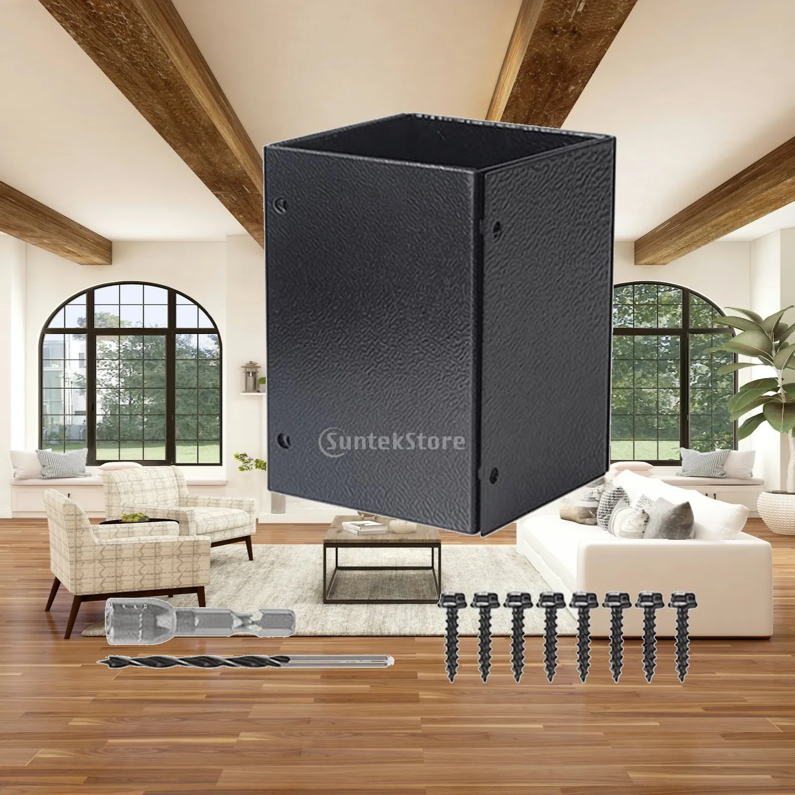 4-piezas-de-protectores-metalicos-ajustables-para-postes-impermeables-fabricados-en-acero-inoxidable-con-accesorios-de-instalacion-y-resistentes-a-la-intemperie