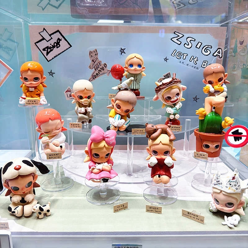 กล่องลึกลับของแท้ Zsiga ช่วยให้ทั้งหมดนี้ Series กล่องตาบอดของเล่น Kawaii Action Figure Surprise ของเล่นของขวัญสําหรับหญิง