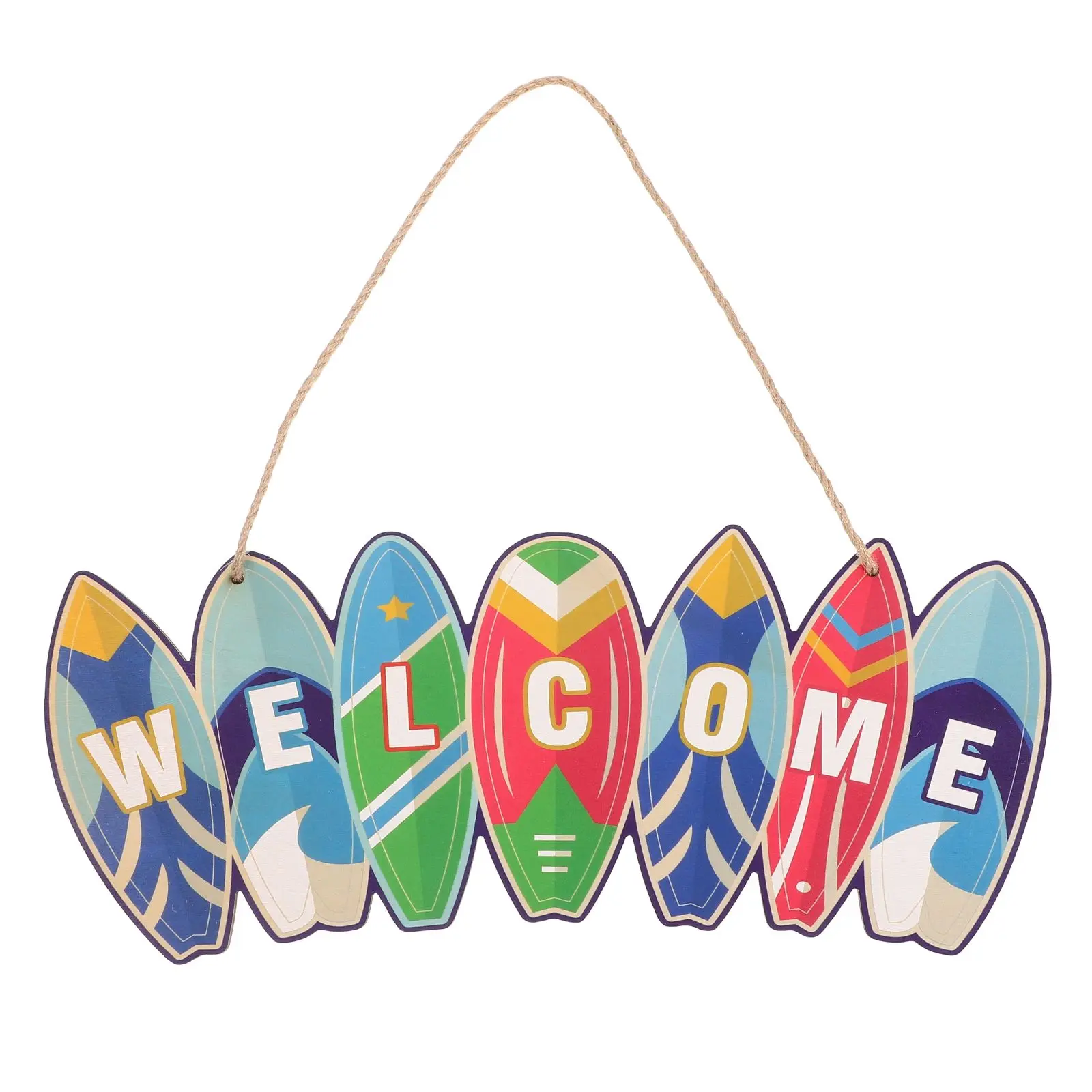 

Summer Beach Surfboard Wall Hanging Sign Hawaiian Surfboard Decor Decor Home Party Event Teaching Equipment