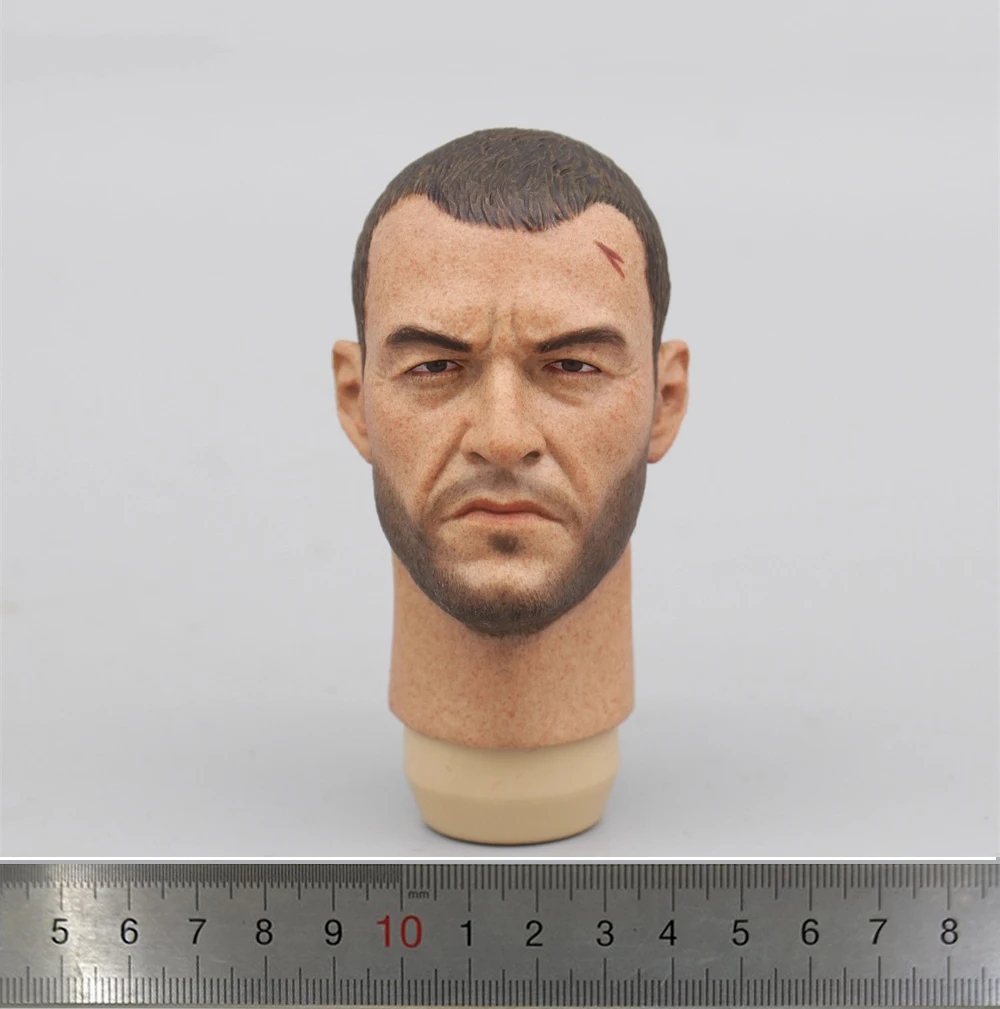 

1/6 UJINDOU UD9040 WWII US. Soldier Doll Action Male Head Sculpt Carving with Neck Connector Helmet Caps For 12" COO DAM Action