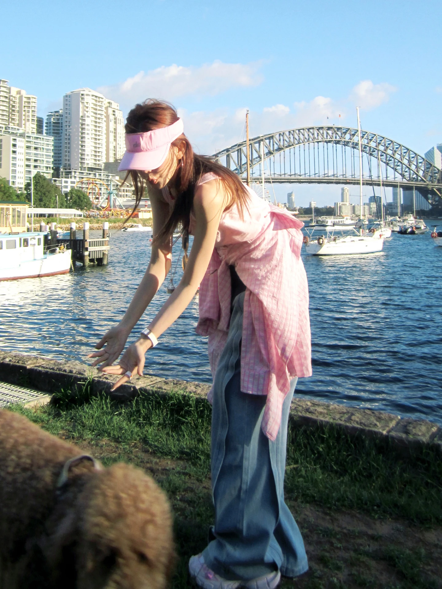 

Loose Long Sve Cotton irt Sweet Aosphere Lady's Casual Sle Polyester Fiber Skin-friendly Breathable Mid-length